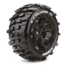 LOUT3349B X-CHAMP MFT-REIFEN SOFT AUF FELGE SCHWARZ 24MM (2) LOUISE FÜR TRX X-MAXX